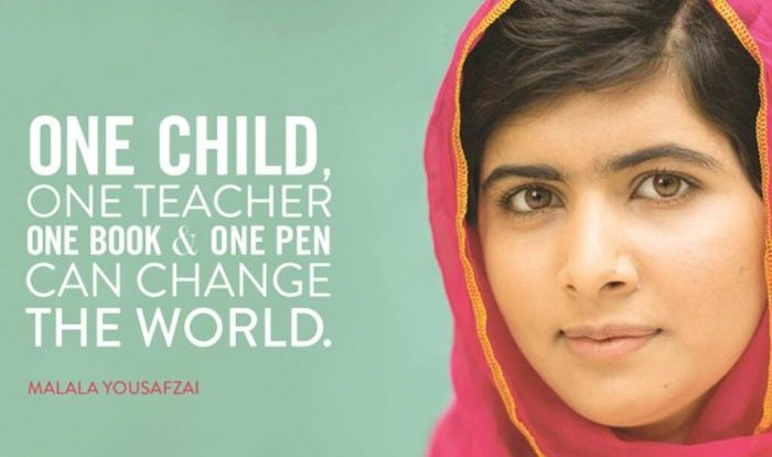 Malala quotes am book education yousafzai pakistan quotesgram child urdu famous searches other pdf