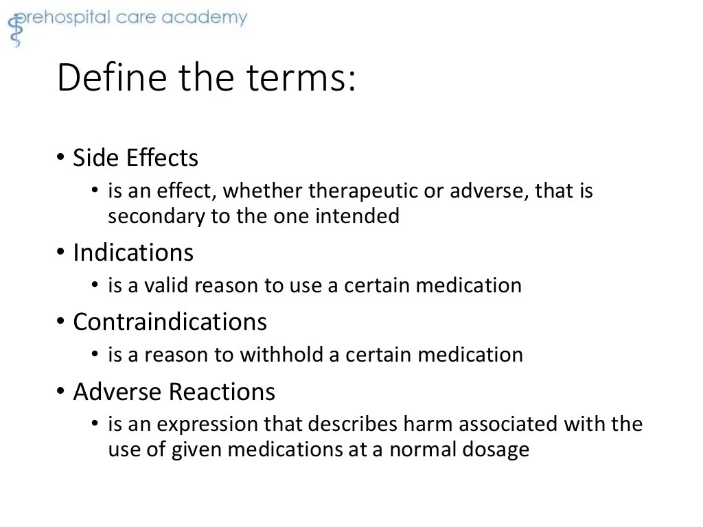 Why should emts study pharmacology