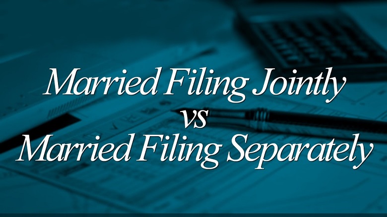 1040 form married tax between difference filing 1040a jointly sample separately irs completed table