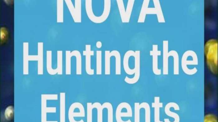 Hunting the elements nova worksheet answers