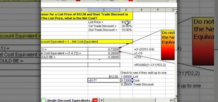 Series of trade discounts crossword