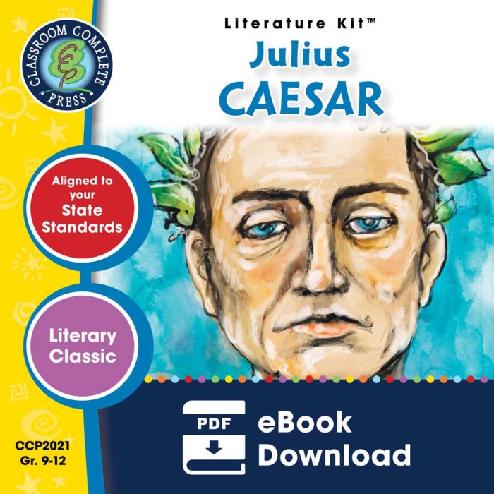 Study guide for the tragedy of julius caesar